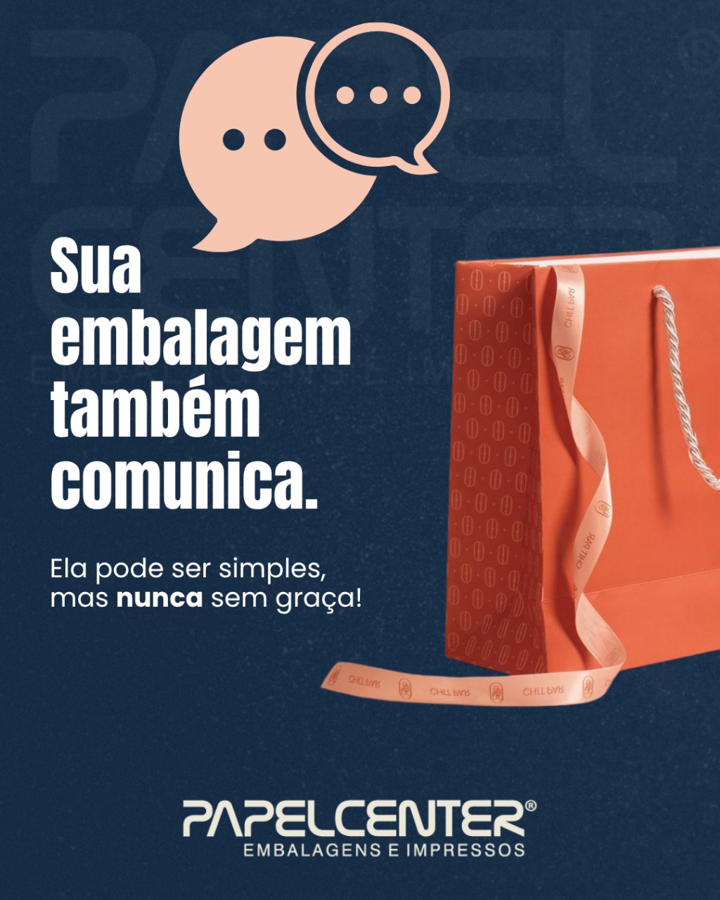 Embalagem sustentável premium