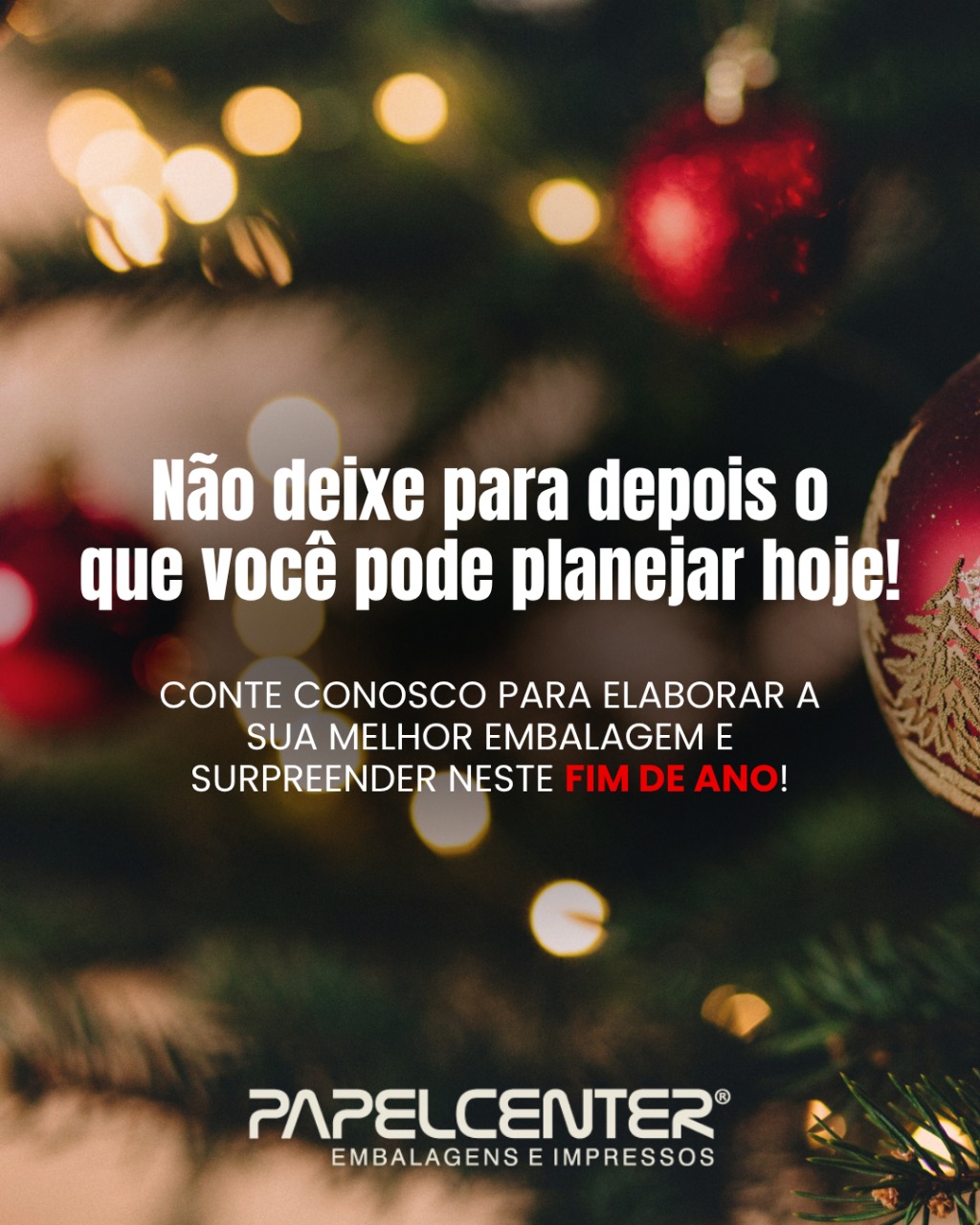 Caixa personalizada para presentes